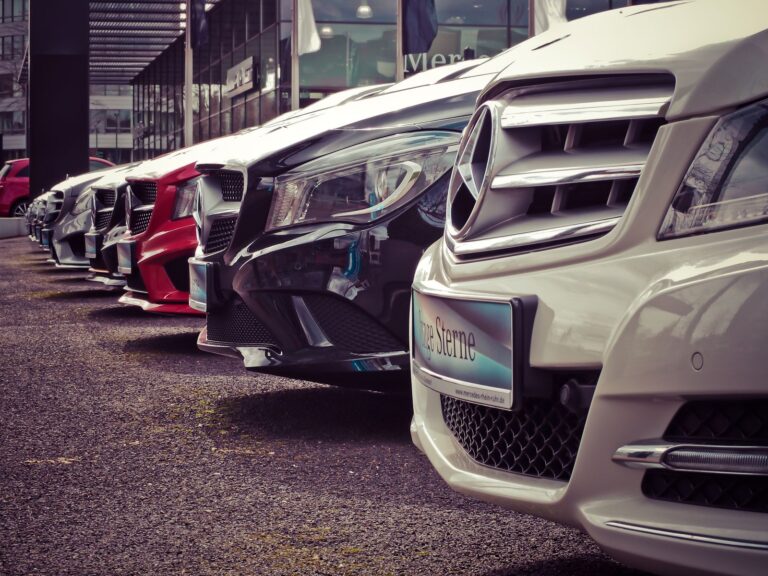 Auto dealership showroom